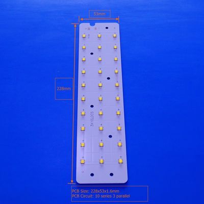 30 Watts Injection Molding Plastic Array Lens LED Cover For High Bay Light