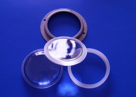 Beli HB66-60 COB Lensa Kaca LED 60 derajat 66mm Diameter Lensa Kaca Borosilikat pembuatan online