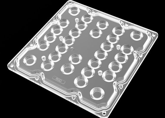 130x130mm 30 LED Optic Lens 30 Degree 60 Degree 90 Degree 50W 80W 100W