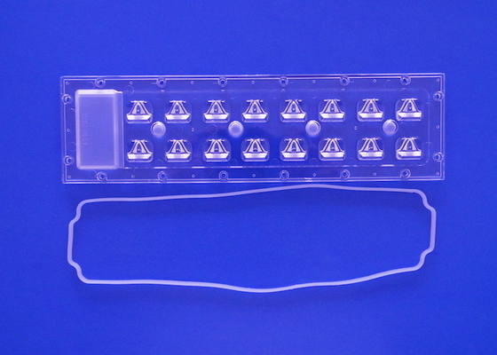 Beli 252x70mm seri 3535 LED Array lensa tahan air IP65 untuk 16 LED Board 16w 24w 36w pembuatan online