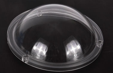 Beli 142mm Diameter High Bay Led Lampu Lensa Transparan PC Plastik Penutupan 91% Tranmittance pembuatan online