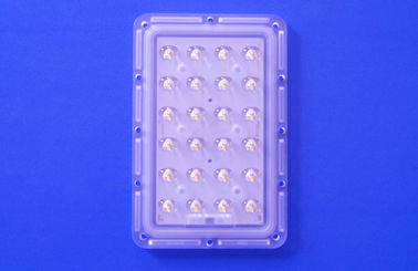 Beli 24 Poin 145x75 Derajat Lensa Optik Street Light Asymmetric Led Dengan 3535 Modul PCB pembuatan online