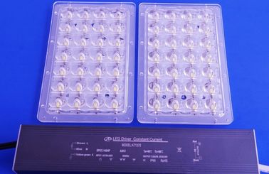 Beli 90x120 Derajat 28W Bridgelux Led Lens Array Dengan PCB Holder LED pembuatan online
