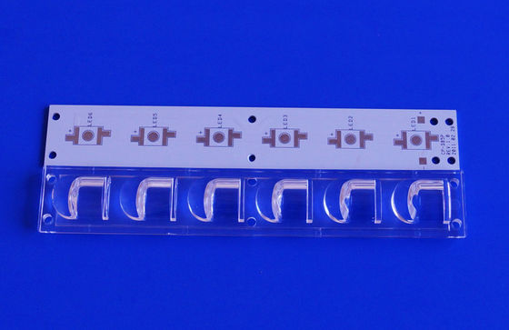 6W Reflector Led Lens Array For Street Lighting With PCB Module