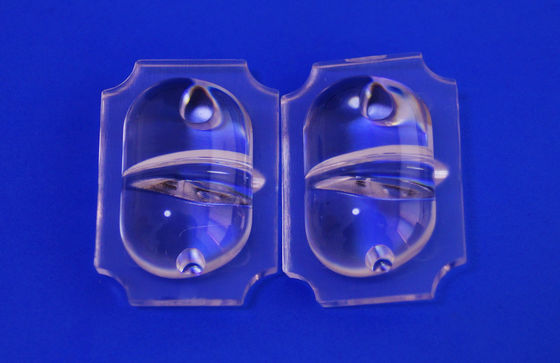 PC Asymmetric Led Optical Lens for 1W 3W XPE Rebel Spot light