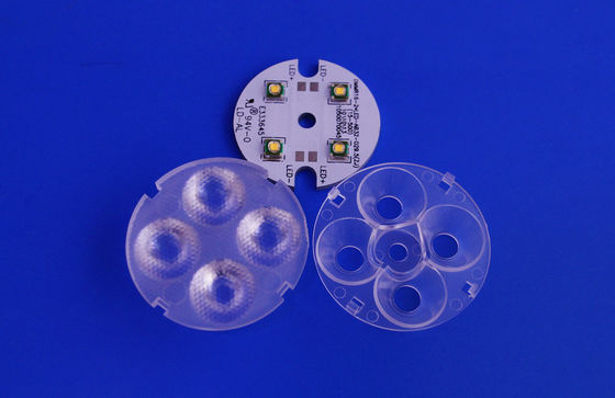 25 Degree PMMA SMD LED Lens Array Dia 29mm PCB Multi Lens Array