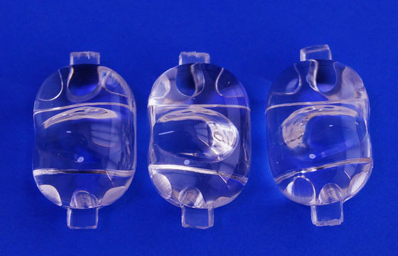 Clear Led Optical Lenses , Led street light Lens 60 X 135 degree