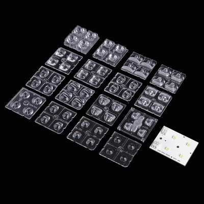 Beli 2x2 Modul Led Street Light Lens PC Led Lens untuk lampu jalan pembuatan online
