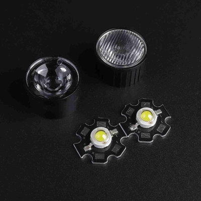 Beli Lensa Lampu Led 1W / 3W 15mm Mengganti Lampu Jalan Led dengan XPG pembuatan online