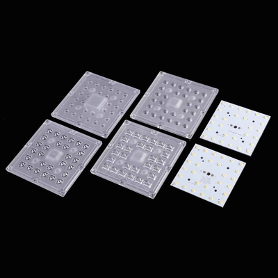 Beli SMD3535 150lm LED Lampu Jalan Retrofit Kit Lensa PC Optik pembuatan online