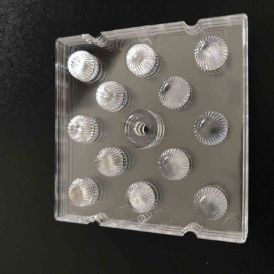 Beli 50x50mm SMD 3030 Led Lens, 12 In 1 Led PC Lens Untuk High Bay Light pembuatan online