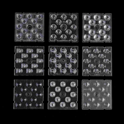 Beli ROHS High Bay Light Lens 12 in 1 90 derajat SMD 5050 Led PC Optical Lens pembuatan online