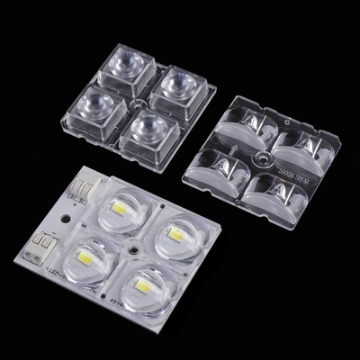 Beli 4 In 1 5050 LED 50x50mm SMD 3030 Led Lens Untuk High Bay Light pembuatan online