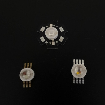 Beli 3.2V - 4v 800ma High Lumen High Power 3W Led 520 - 530 nm untuk pensinyalan lalu lintas pembuatan online