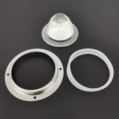 100w Led Lens Led Diffuser Lens Metal Holder Silicon Gasket ROHS