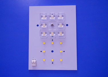 Beli Papan Led Light Pcb Disesuaikan XTE / XPG3 LED Dengan Lensa 8 In 1 147x72 Derajat TPII M pembuatan online