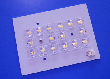 Beli 16 Modul Lampu Jalan LED Papan PCB Solder Putih Dengan 8 Lensa LED Typeii-M pembuatan online