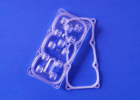 147*72 Degree Angle Power Led Lens 10+2 Led Lens Array For 3030/3535/5050 Leds