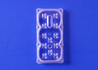 Beli 12 Pieces 3535 SMD LED Street Light Lens Modul Optical Grade PC 91% Tranmittance pembuatan online