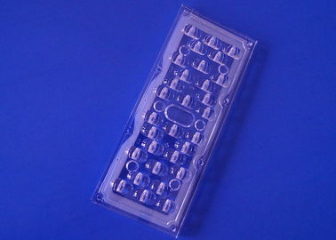 Beli 3030SMD Lensa Lampu Jalan LED 173MM Sudut Lebar 176x96 Derajat Output Cahaya Tinggi pembuatan online