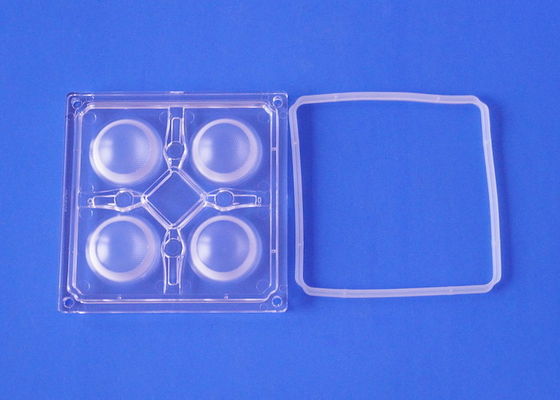 90x90 LED Module High Bay Light Lens 4 LED 5050 SMD 10W 60 Degree Beam Angle