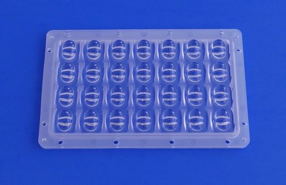 28W Led Street Light Lens PMMA Led Lens For High Way Led Lamp