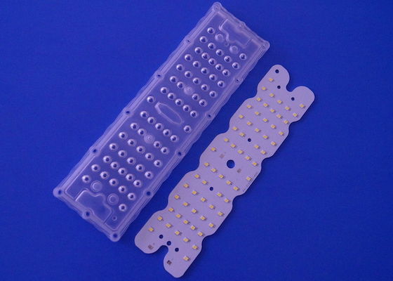 50W 64 LED Street Light Module 3030 SMD 130 Degree Wide Beam Angle For Area Lighting