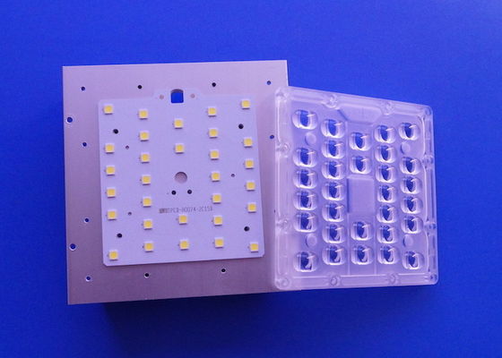 Beli 30LED SMD5050 Modul Lampu Jalan LED 30W Lensa 80x140 Derajat pembuatan online