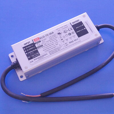 Beli ELG-75-36A IP65 48~75W Tegangan Konstan Driver Lampu Led Arus Konstan MEANWELL pembuatan online