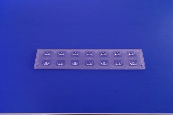 2 x 7 W Led Street Light Retrofit Kits , Led Optical Street Lens