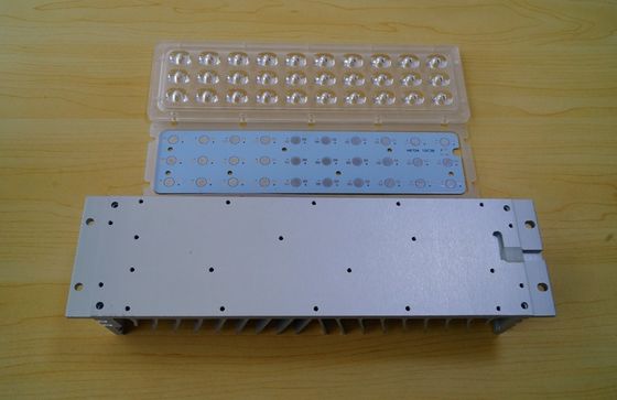 Edison K2 P4 Led Chips Led Street Light Retrofit Kits PC Lens Material