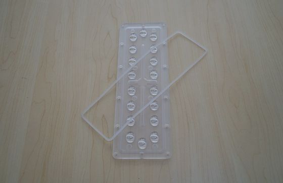 optical PC Led Reflector Lens Array For Road Lamp 154 X 79 Degree