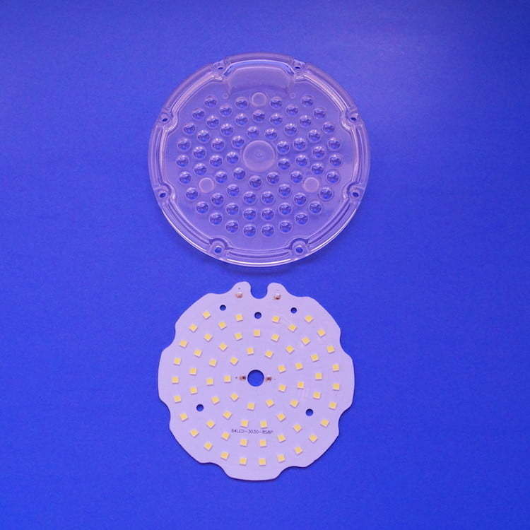 120 Degree High Bay Light Module 50w 64 Pieces Board 6 Series 6 Parallel 135-150lm