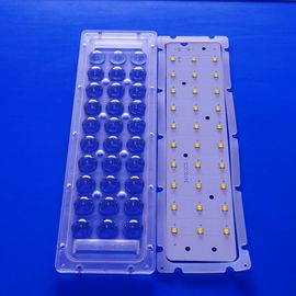 30 Watts Injeksi Moulding Plastik Tutup Lensa Array Untuk Cahaya Teluk Tinggi