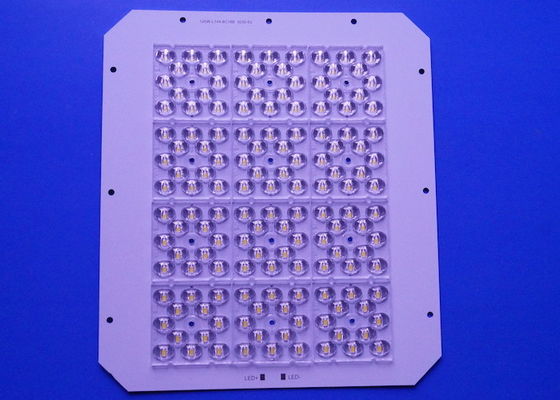 Kustom 120W 144 Papan PCB LED 3030 SMD 8S18P 48V Dengan LENSA LED 5050SMD