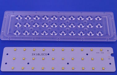 3535 LED Pemasangan Plat PCB Dan Lensa Optik Untuk Lampu SPBU