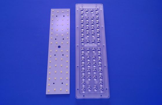 145x70 derajat 3030SMD 150-160lm Per Watt Modul PC Array Lens LED Street Light Komponen
