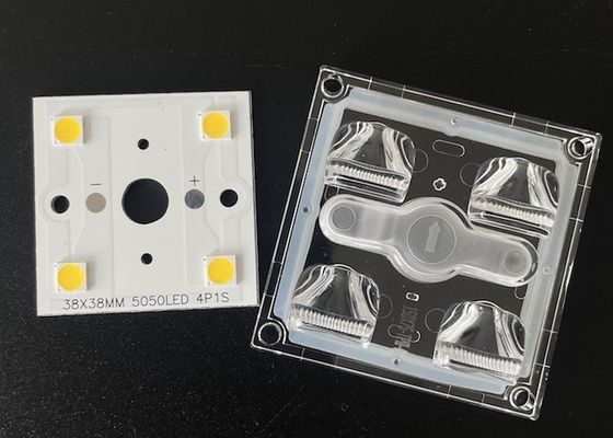 Waterproof 5050 SMD LED Street Light Module 10W-15W dengan LED Board dan Lens