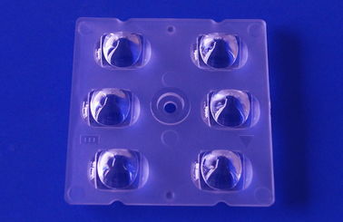 6 in 1 dengan 5050 PC Lens LED Array TYPE III Beam pattern Untuk lampu jalan