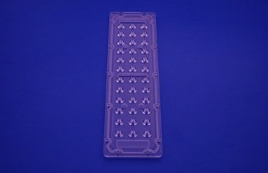 Bahan PC Lensa SMD 3030 LED, Lensa Led Daya Tinggi Seri 250x74mm Tahan Lama