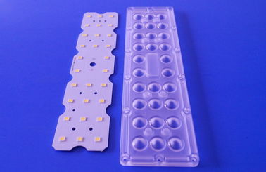 TIPE V 28 Dalam Satu Array 4 buah 3030 SMD LED / 5050 SMD Modul Dengan 130 Derajat 50-100W Untuk Cahaya Teluk Tinggi