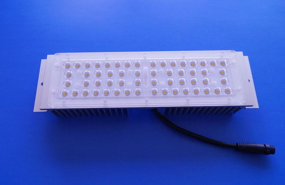 90X120 Degree SMD LED Module 50W Street Lights Heat Sink 160LM/W