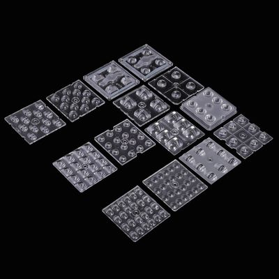 Lensa Optik LED PMMA Plastik 50x50mm