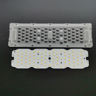 SMD3030 80x150 Derajat Kit Retrofit Lampu Jalan Led Surya 160lm/W 12V 50W