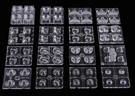 Lensa Array LED 50x50mm Bahan PC Kelas Optik untuk LED SMD 3030 & LED SMD 5050