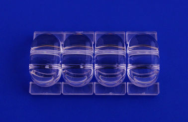 PMMA optical atau PC Led lensa tunggal jalan, Led Optical Lens untuk 1W 3W Edison LEDS