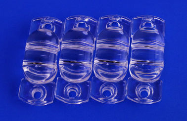 Lensa Lampu Jalan Led PMMA atau PC Optic 1W / 3W dengan 120 x 45 derajat