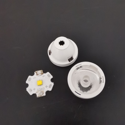 Narrow Beam Angle PMMA 5 derajat Led Lens untuk led, reflektor led 20mm