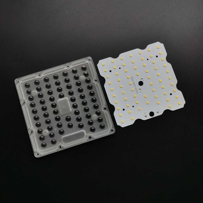 150lm/w 50w SMD3030 Square LED Module Led Street Light Lens Untuk Led Street Light