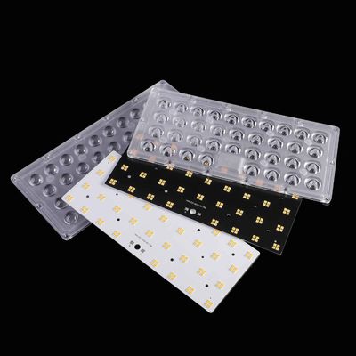 Papan PCB LED SMD 3030 Kustom 100W dengan Lensa Sudut 151x81 Derajat untuk Solusi Pencahayaan